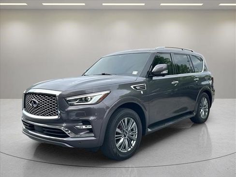 Used 2023 INFINITI QX80 Luxe w/ Cargo Package RWD image 1