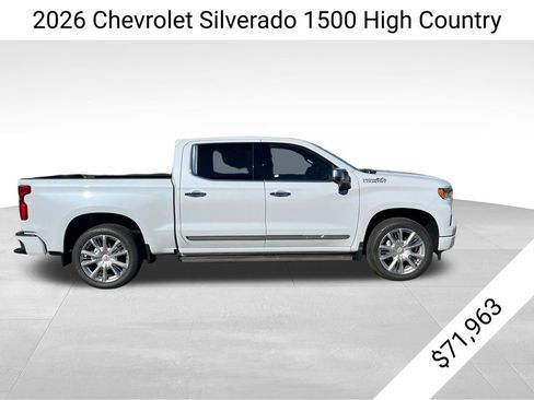 New 2026 Chevrolet Silverado 1500 High Country AWD/4WD image 2