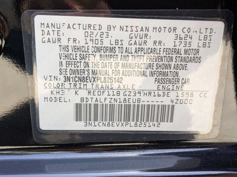 Used 2023 Nissan Versa SV FWD image 26