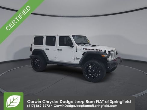 Certified 2021 Jeep Wrangler Unlimited Rubicon AWD/4WD image 2