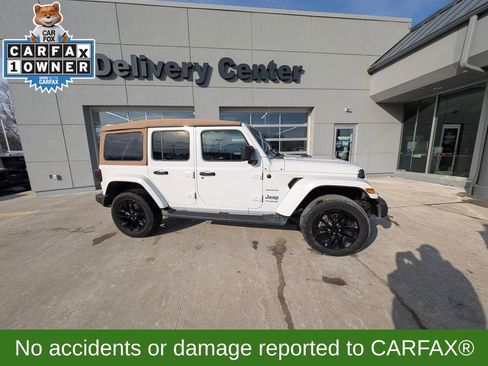 Used 2021 Jeep Wrangler Unlimited Sahara w/ Cold Weather Group image 4
