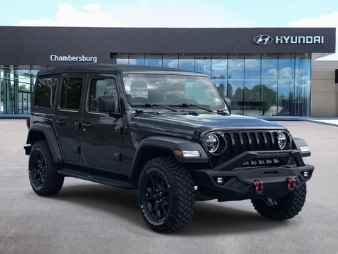 Used 2021 Jeep Wrangler Unlimited Sport image 1