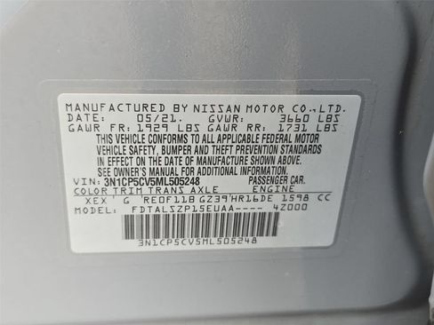Used 2021 Nissan Kicks SV FWD image 24