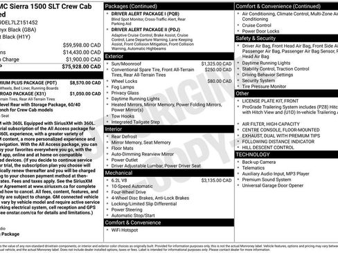 Used 2020 GMC Sierra 1500 SLT w/ SLT Premium Plus Package image 2