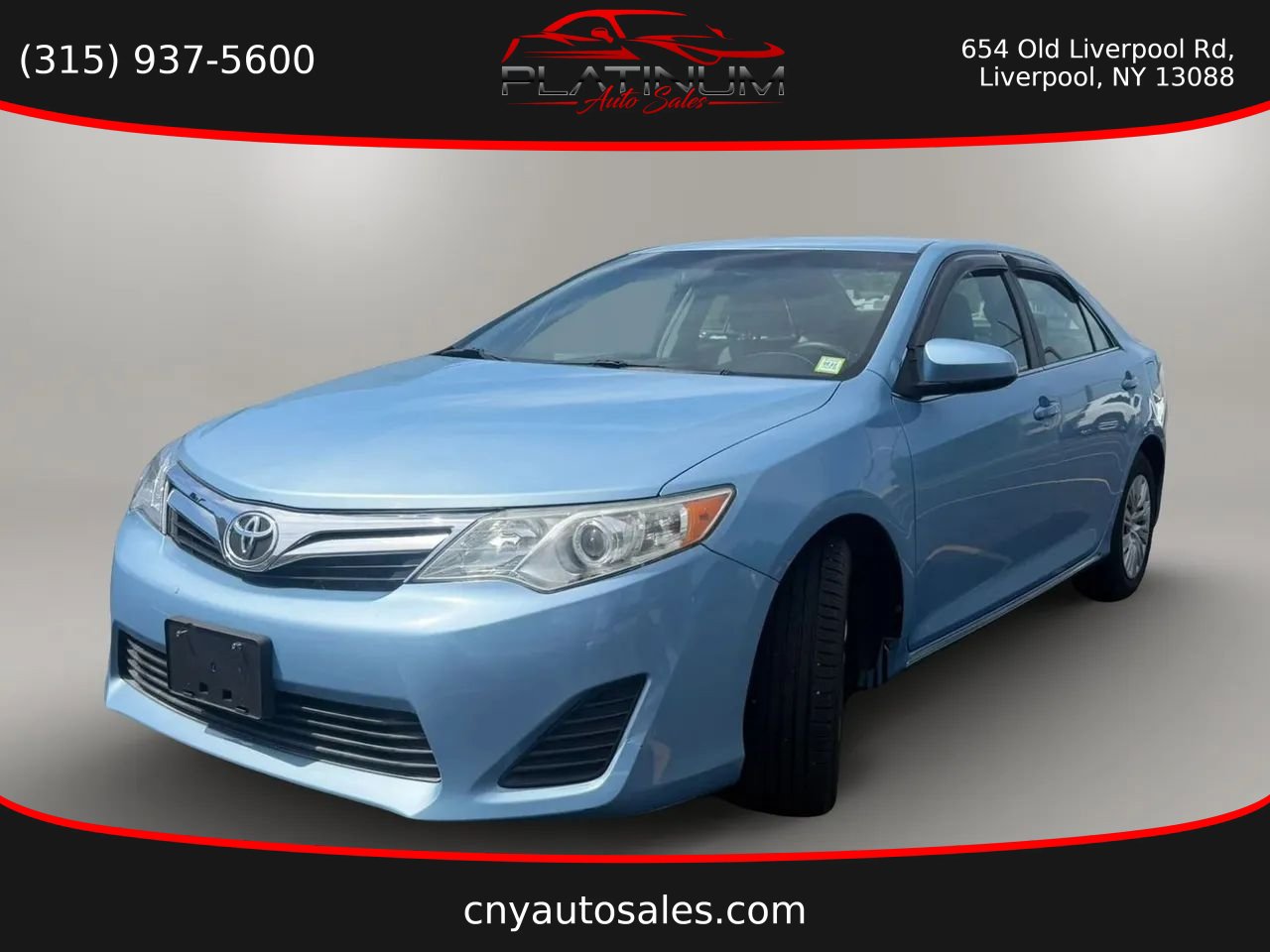 Used 2012 Toyota Camry LE FWD image 1