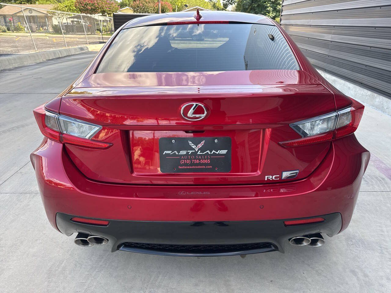 Used 2017 Lexus RC F w/ Premium Package RWD image 9