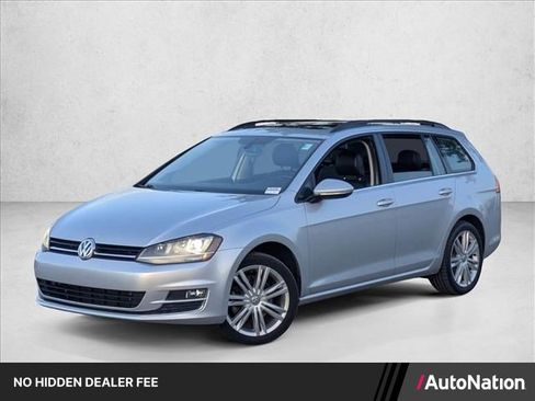 Used 2015 Volkswagen Golf TDI SE w/ Lighting Package FWD image 1