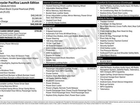 Used 2020 Chrysler Pacifica Touring-L w/ Premium Audio Group image 34