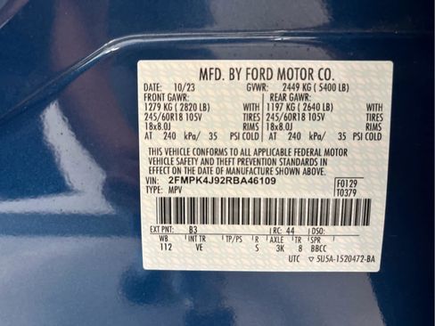 Used 2024 Ford Edge SEL w/ Convenience Package AWD/4WD image 30