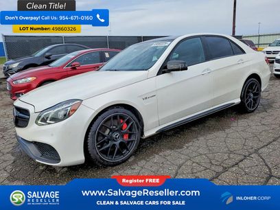 Used 2014 Mercedes-Benz E 63 AMG S-Model