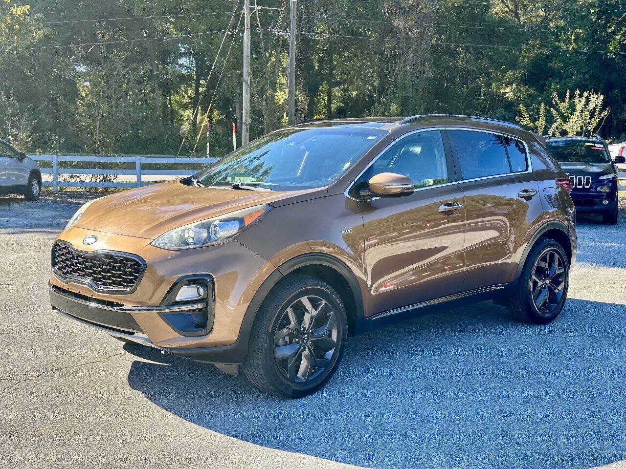 Used 2020 Kia Sportage S w/ S Sunroof Package AWD/4WD image 4