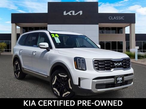 Certified 2024 Kia Telluride S w/ S Sunroof Package AWD/4WD image 1