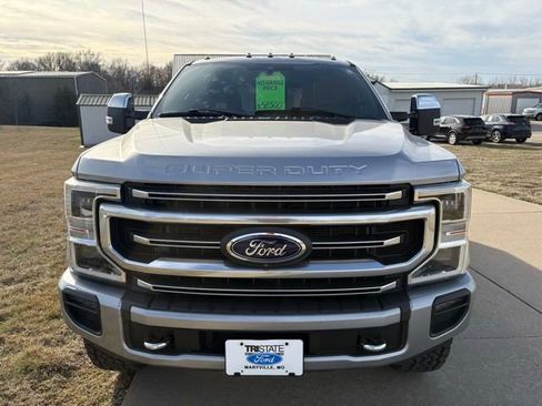 Used 2021 Ford F350 Platinum w/ Tremor Off-Road Package image 2