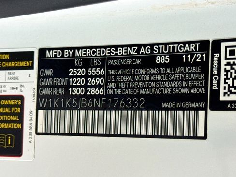 Certified 2022 Mercedes-Benz E 450 Cabriolet image 30