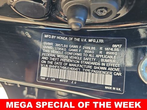 Used 2018 Honda Civic Sport Touring image 41