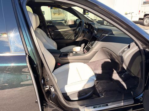 Used 2023 INFINITI Q50 Red Sport 400 w/ Black Opal Edition image 10