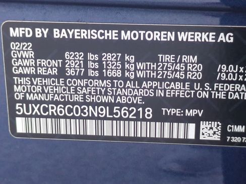 Used 2022 BMW X5 xDrive40i w/ Premium Package AWD/4WD image 36