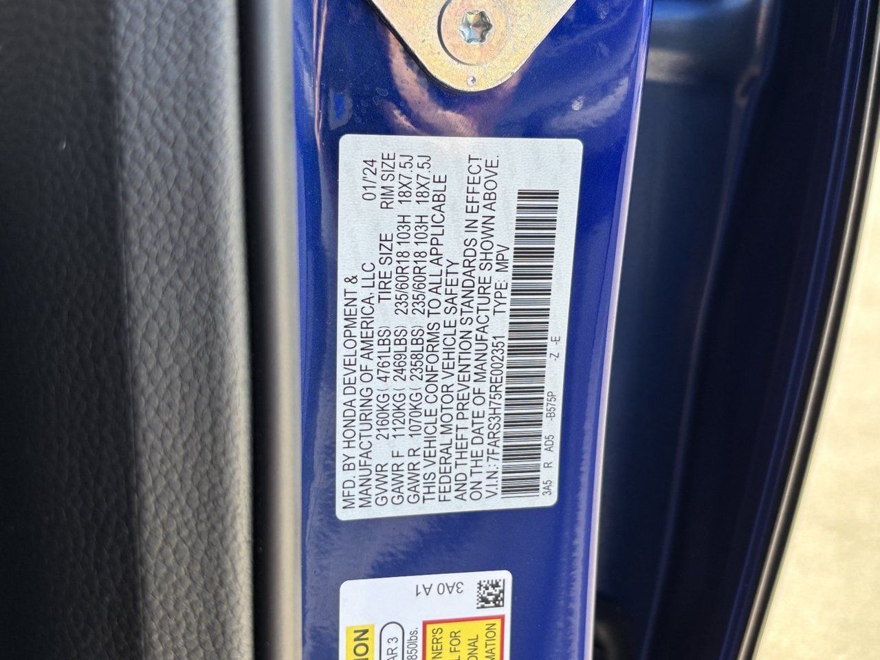 Certified 2024 Honda CR-V EX-L image 31