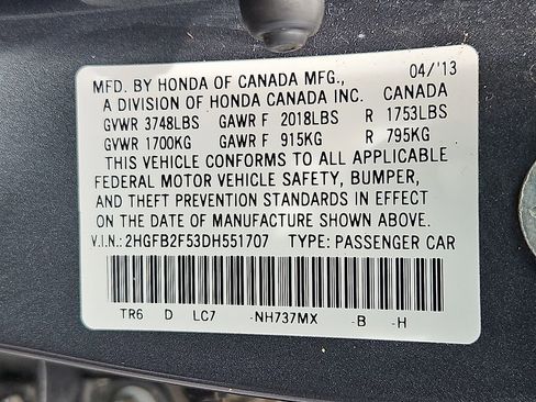 Used 2013 Honda Civic LX image 28