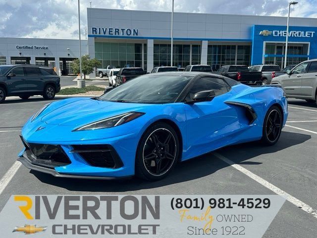 Used 2021 Chevrolet Corvette Stingray Preferred Conv w/ Z51 Performance Package RWD image 1