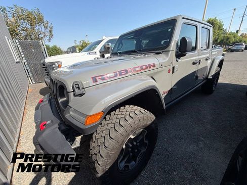 Used 2021 Jeep Gladiator Rubicon w/ Uconnect 4C Nav & Sound Group AWD/4WD image 1