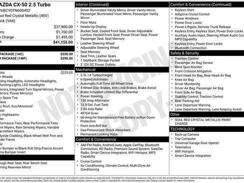 New 2026 MAZDA CX-50 AWD 2.5 S w/ Accent Package image 5