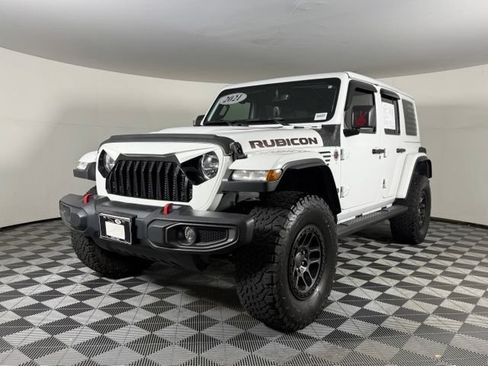 Used 2021 Jeep Wrangler Unlimited Rubicon w/ Xtreme Recon 35" Tire Package AWD/4WD image 2