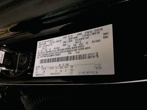 Used 2021 Ford F150 Lariat AWD/4WD image 33