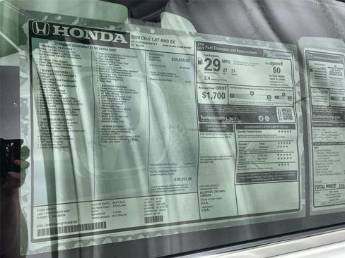 New 2026 Honda CR-V EX image 32