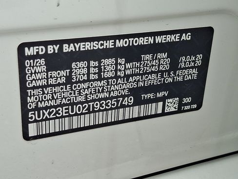 New 2026 BMW X5 xDrive40i w/ M Sport Package AWD/4WD image 20