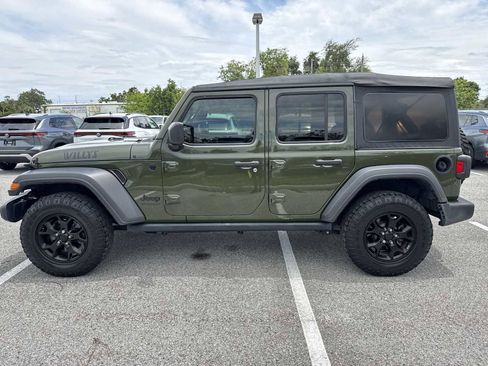 Used 2021 Jeep Wrangler Unlimited Sport AWD/4WD image 3