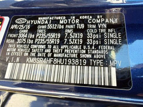 Used 2017 Hyundai Santa Fe SE w/ Cargo Package FWD image 18
