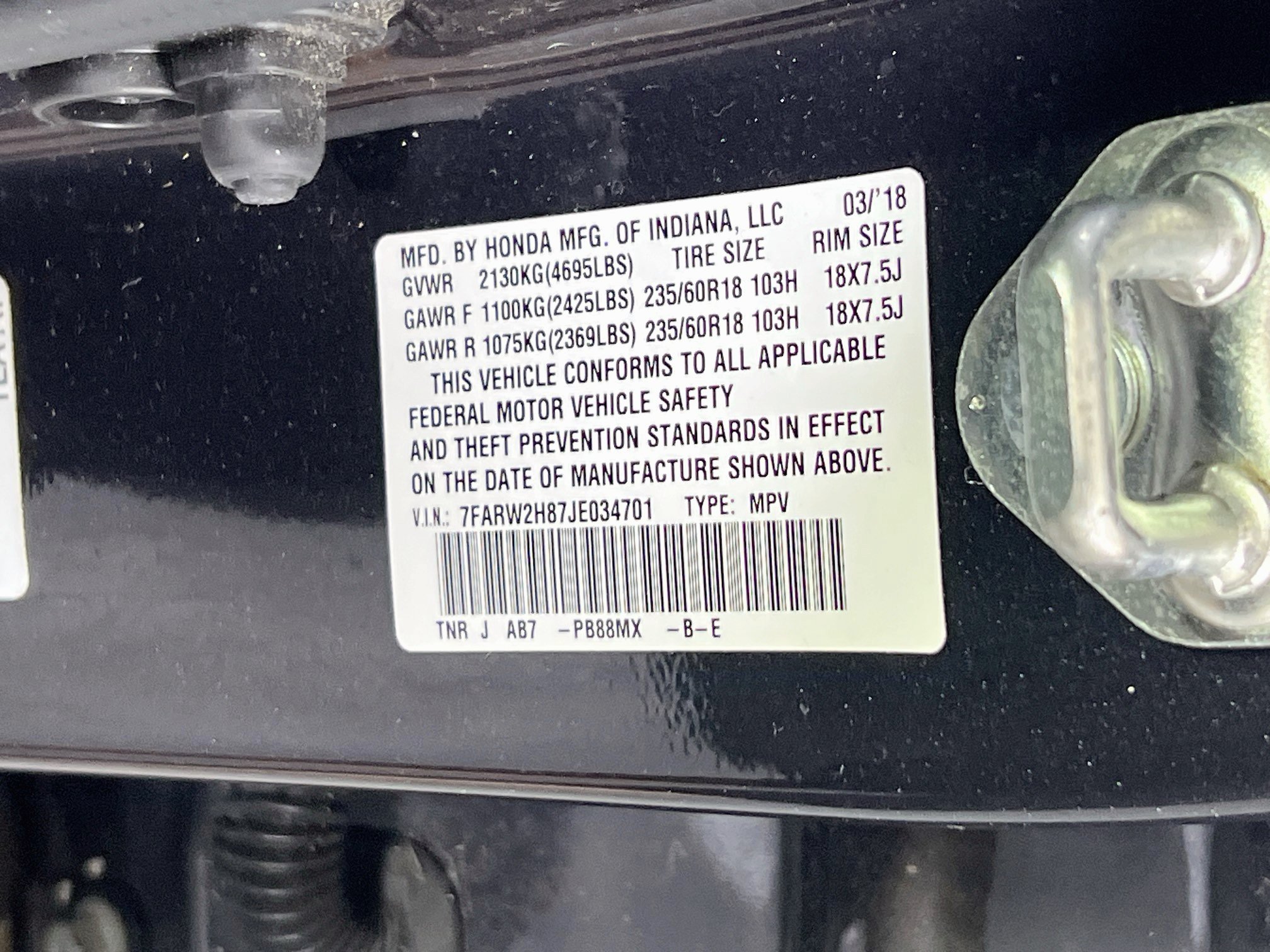 Used 2018 Honda CR-V EX-L image 31