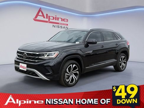 Used 2021 Volkswagen Atlas Cross Sport SEL Premium w/ Cross Sport MDO Package AWD/4WD image 1