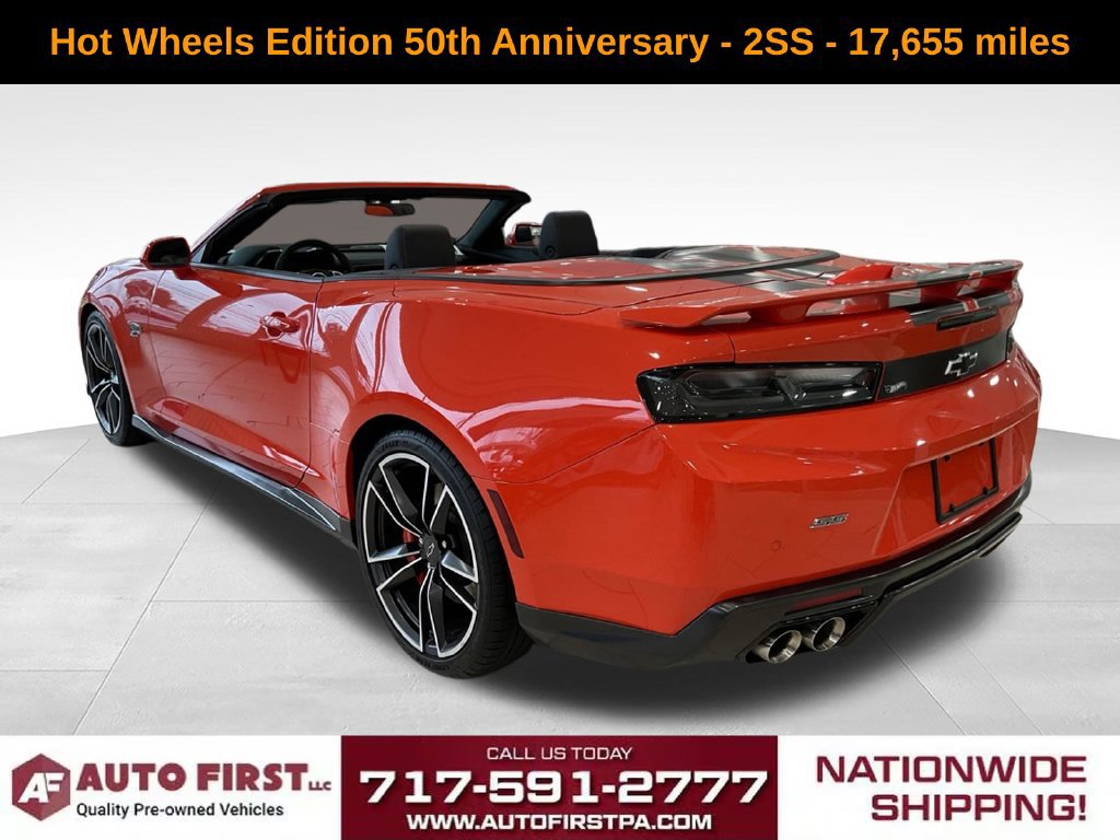 Used 2018 Chevrolet Camaro SS w/ Hot Wheels Edition RWD image 7