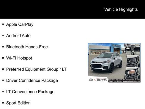 Certified 2022 Chevrolet Trax LT w/ Driver Confidence Package image 4
