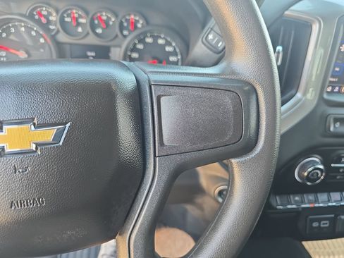 Used 2024 Chevrolet Silverado 1500 Custom w/ Turbomax Blackout Package AWD/4WD image 18