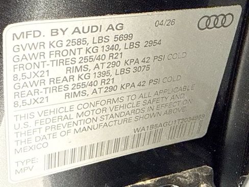 New 2026 Audi SQ5 Premium Plus AWD/4WD image 35
