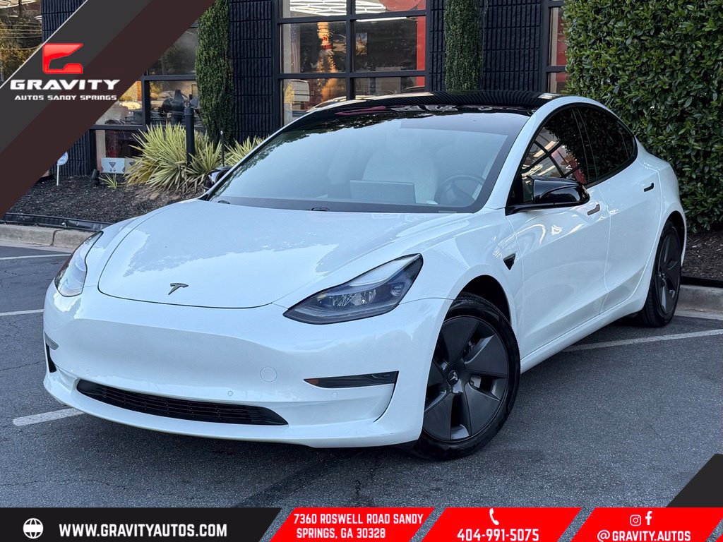 Used 2021 Tesla Model 3 Standard Range Plus RWD image 1