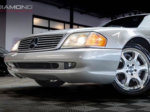 Used 2002 Mercedes-Benz SL 500 Silver Arrow image 3