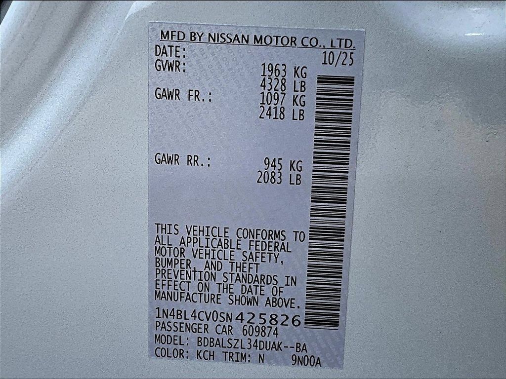 Used 2025 Nissan Altima 2.5 SR w/ SR Premium Package FWD image 21