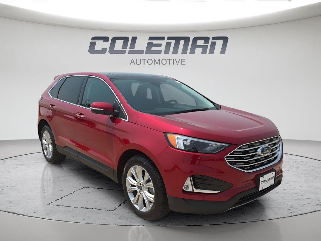 Used 2022 Ford Edge Titanium w/ Class II Trailer Tow Package AWD/4WD image 14