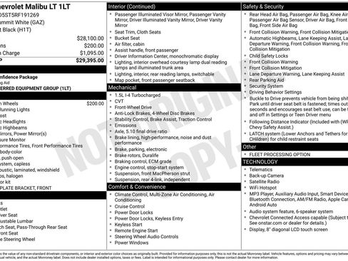 Used 2024 Chevrolet Malibu LT FWD image 8