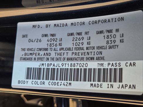 New 2026 MAZDA MAZDA3 s FWD image 21