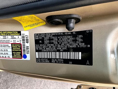 Used 2012 Toyota Sienna LE w/ Towing Pkg FWD image 34