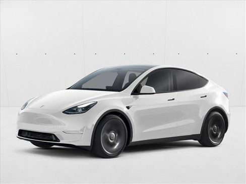 Used 2024 Tesla Model Y Long Range AWD/4WD image 1