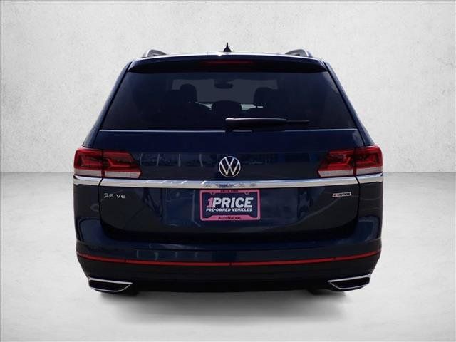 Used 2021 Volkswagen Atlas SE AWD/4WD image 3