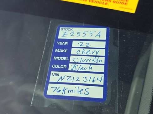 Used 2022 Chevrolet Silverado 1500 Custom w/ Safety Confidence Package image 11