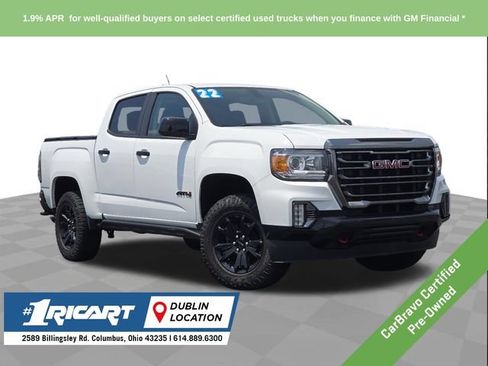 Certified 2022 GMC Canyon AT4 AWD/4WD image 1