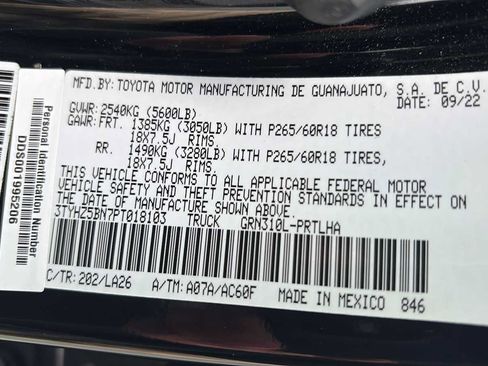 Used 2023 Toyota Tacoma Limited AWD/4WD image 25